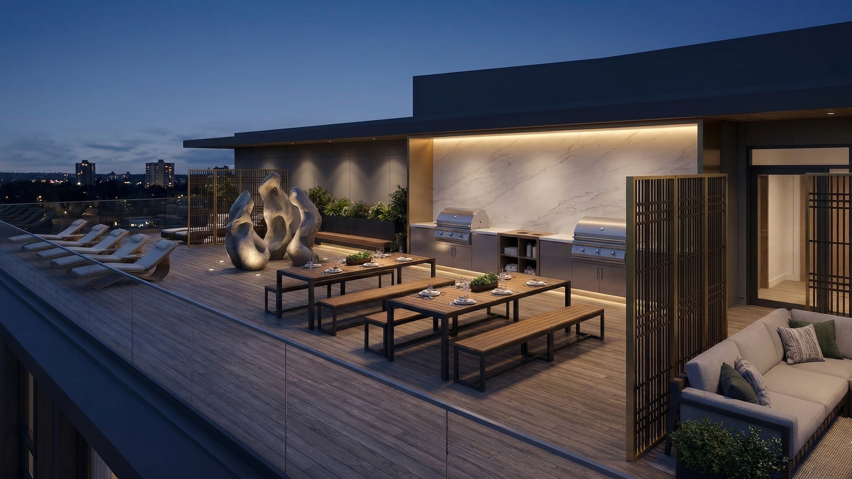 Rooftop terrace
